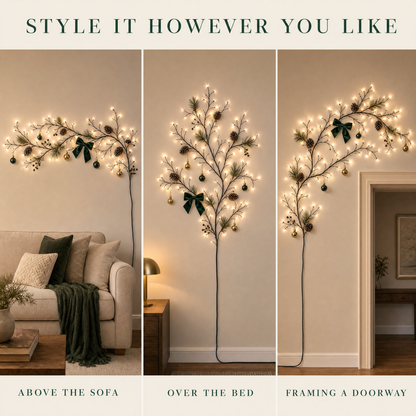 TwinkiNoel Glow Branch™ — Flexible Willow Light Branch